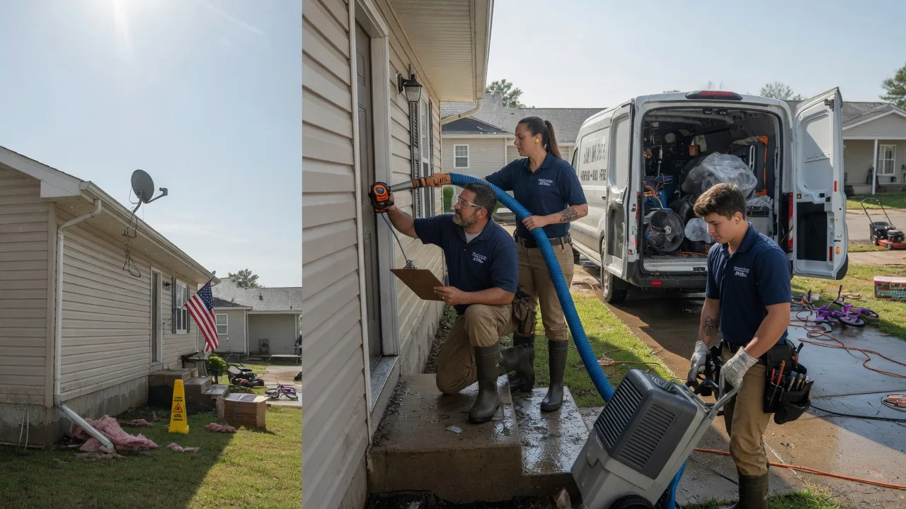 Ceiling Water Damage Restoration in Rawson, OH near me